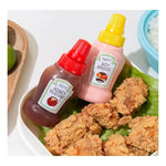 Mini Botellas Exprimibles Salsas Portátil Lonchera X4