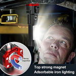Linterna Táctica 4en1 Emergencia Martillo Seguridad Usb Linterna Rojo Luz Blanco