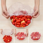 Envoltura De Plástico Para Alimentos Gorro Elastico 100pcs