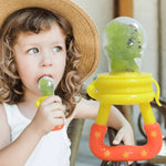 Chupete De Silicona Para Frutas Bebés Alimentador Antiahogo
