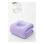 Toalla De Baño Microfibra Alta Absorcion Secado Rapido Azul