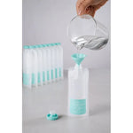 Pack 10 Bolsa Reutilizable Para Snack Papilla Compota Jugo Transparente
