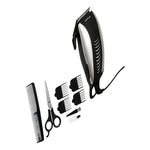 Afeitadora Electrica Multifuncional Para Hombre + Accesorios Plateada
