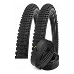X2 Neumaticos +  Camaras De Bicicleta Aro 29 X 2.30 Mtb Negro