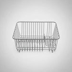 Seca Plato Platera Porta Loza Escurridor Plato Alto Metalico Gris