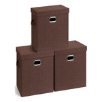 X2 Caja Organizadora Con Tapa De Tela Plegable Mediana