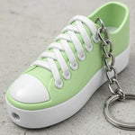 Encendedor Llavero Forma De Zapatilla Recargable Portátil Verde Claro
