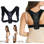Corrector De Postura De Espalda Acolchada Unisex Ajustable