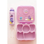 Set Lonchera Taper + Botella Para Jugo Colacion Infantil