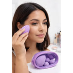 Set 6 Mini Esponjas Para Maquillaje Precision Base Corrector Verde Claro Mini