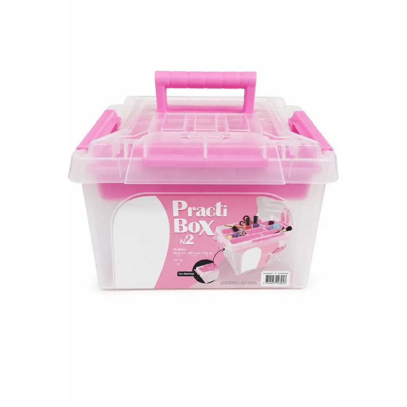 Caja Organizadora De Plastico Practibox Multiuso 6 Litros