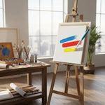 Pack De 5 Carton Entelado Tipo Lienzo De 20x30cm Para Pintar