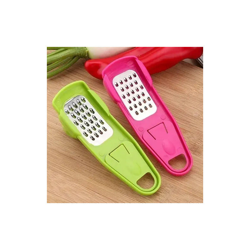 Molinillo De Ajo Y Jengibre Manual Cocina Varios Colores
