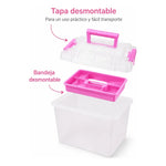 Caja Organizadora De Plastico Practibox Multiuso 6 Litros