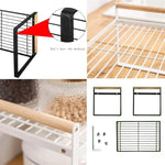 Repisa Organizadora De Hierro Rack Organizador Cocina O Baño