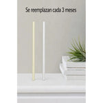 X20 Filtro Repuesto Humificador Varilla De Algodon Esponja Blanco