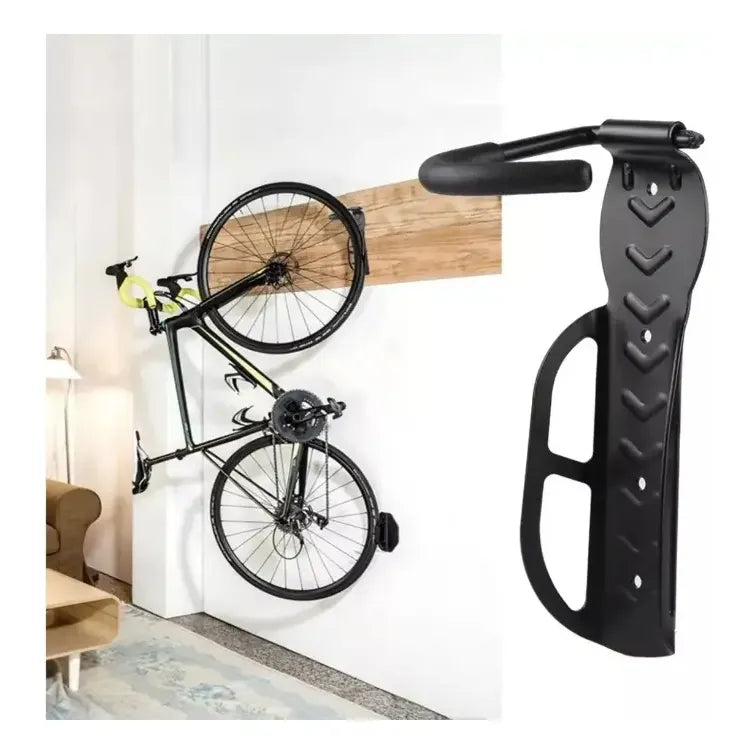 X2 Soporte Porta Bicicleta Para Muralla Colgador Color Negro Negro