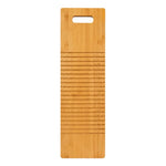 Tabla De Lavado De Ropa A Mano De Bambú Domestica Multiuso Rectangular Madera