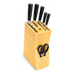 Soporte De Madera Para Cuchillos Organiuzador De Cubiertos Madera
