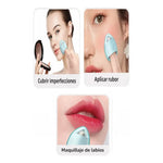 Set 6 Mini Esponjas Para Maquillaje Precision Base Corrector Amarillo Mini