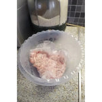 Recipiente De Ensalada Bowl Redondo Plastico Multiuso 3,5lts
