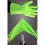 Guantes De Cocina Limpieza Impermeable Largos Multiuso Verde