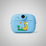 Camara Infantil Digital Fotofrafica Imprension Instantanea Celeste
