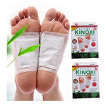 Parches Detox Kinoki Para Pies Desintoxificación Pack 200 Neutra