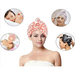 Toalla Para Pelo Turbante Microfibra Secar Cabello Color X3