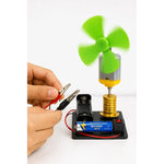 Kit Experimento Cientifico Luz Ventilador Circuito Elctrico