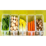 Caja Organizadora Para Refrigerador Con Tapa Y Mango Color