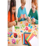 Carpeta De Papel Lustre 12 Laminas Colores Surtidos 37x26