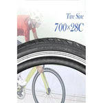 X2 Neumaticos Bicicleta 700x28c Plegables Hibrido Pistero