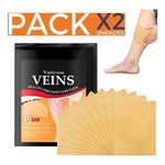 Pack X2 Parche De Pierna Para Tratamiento De Venas Varicosas Neutra