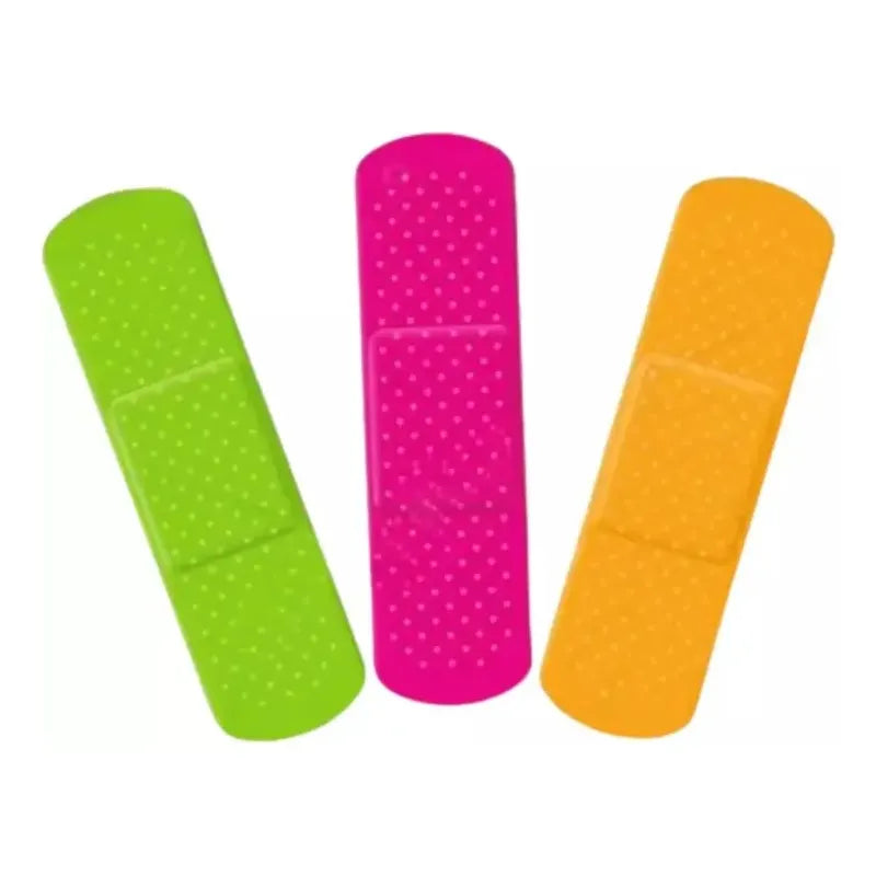 Parche Curita 80 Unidades Colores Transpirable Impermeable