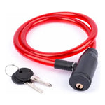 Candado Para Bicicleta Cable De Bloqueo Antirrobo Cerradura A Disponibilidad
