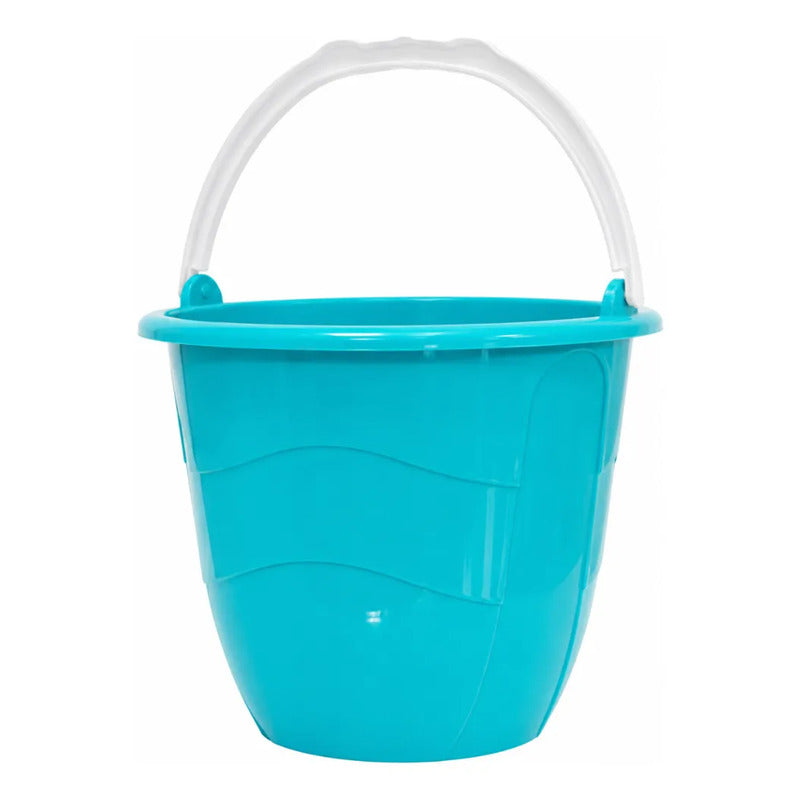 Balde Plastico Con Manilla Resistente Y Practico 10 Litros