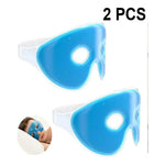 X2 Mascarilla Para El Cuidado De Ojo Con Gel Refrescante
