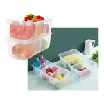 Organizador De Cocina Refrigerador Con Divisiones