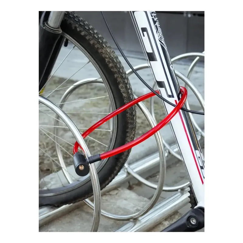 X2 Candado De Bicicleta Cable De Bloqueo Antirrobo Cerradura Variados