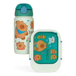 Set Lonchera Taper + Botella Para Jugo Colacion Infantil