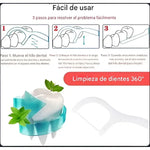 Flower Secret Hilo Dental Interdental 90 Unidades Blancas
