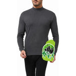 Pack 2 Camiseta Bambu Manga Larga Termica Hombre Beatle Surtidos Negro-blanco-gris-azul Xl-xxl