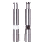 Set X2 Molinillo Pimentero Acero Inox Pimienta Salero Piston