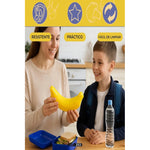 Contenedor Conservador De Frutas Y Verdura Para Refrigerador Amarillo Platano