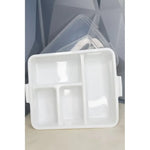 Contenedor Tupper De Comida Organizador Con 4