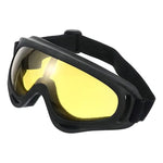 Antiparras Gafas De Nieve Con Filtro Uv Para Snowboard Negro Espejado