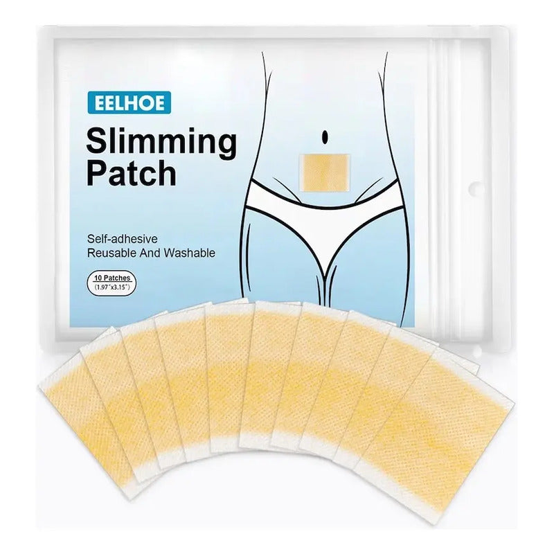 Pack 30 Parches Adelgazante Slimming Patch Reductor  Beige Beige Liso