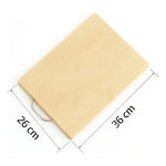 Tablas De Cocina De Bambu Para Cortar O Servir Mango 36x26cm Tabla Madera