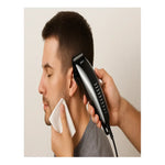 Afeitadora Electrica Multifuncional Para Hombre + Accesorios Plateada
